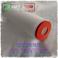 pfi cartridge filter pleated polypropylene  medium